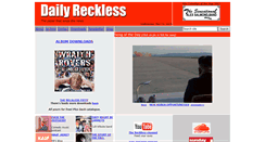 Desktop Screenshot of dailyreckless.co.uk